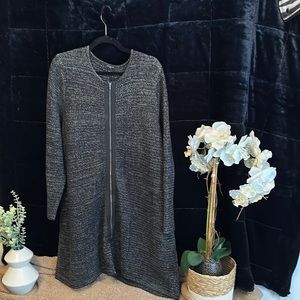 Talbots Zipper Knitted Blazer